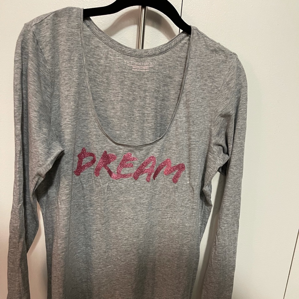 Victoria Secret Long sleeve Sleep Tee